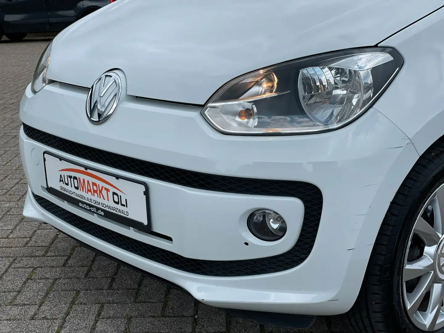 Volkswagen up! Club*Klima*Navi*PDC*2. Hand*TÜV Neu*GARANTIE Weiß - 2
