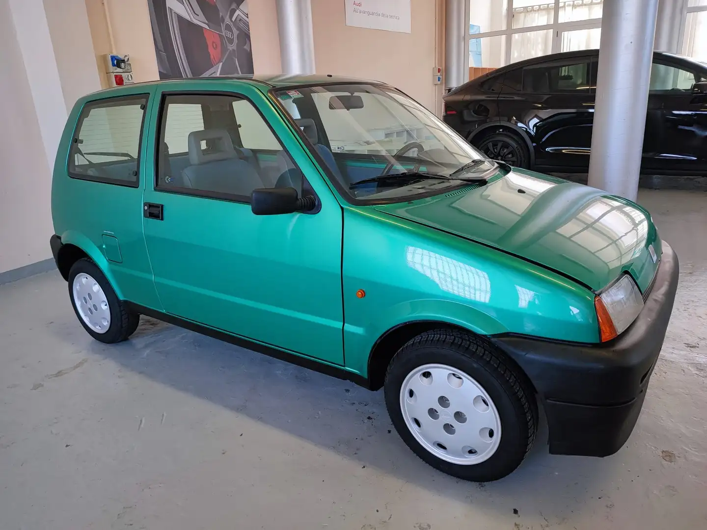 Fiat Cinquecento 0.9 Suite Зелений - 2