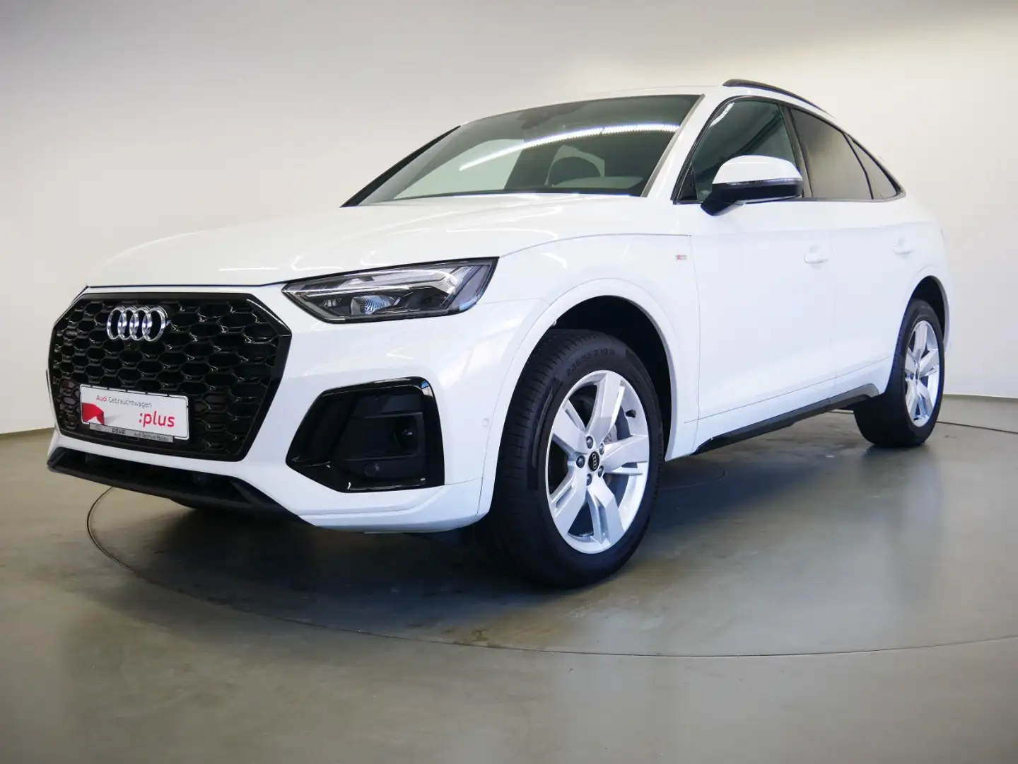 Audi Q5 Sportback 40 TDI quattro S line S tro. LED AHK vir Weiß - 2