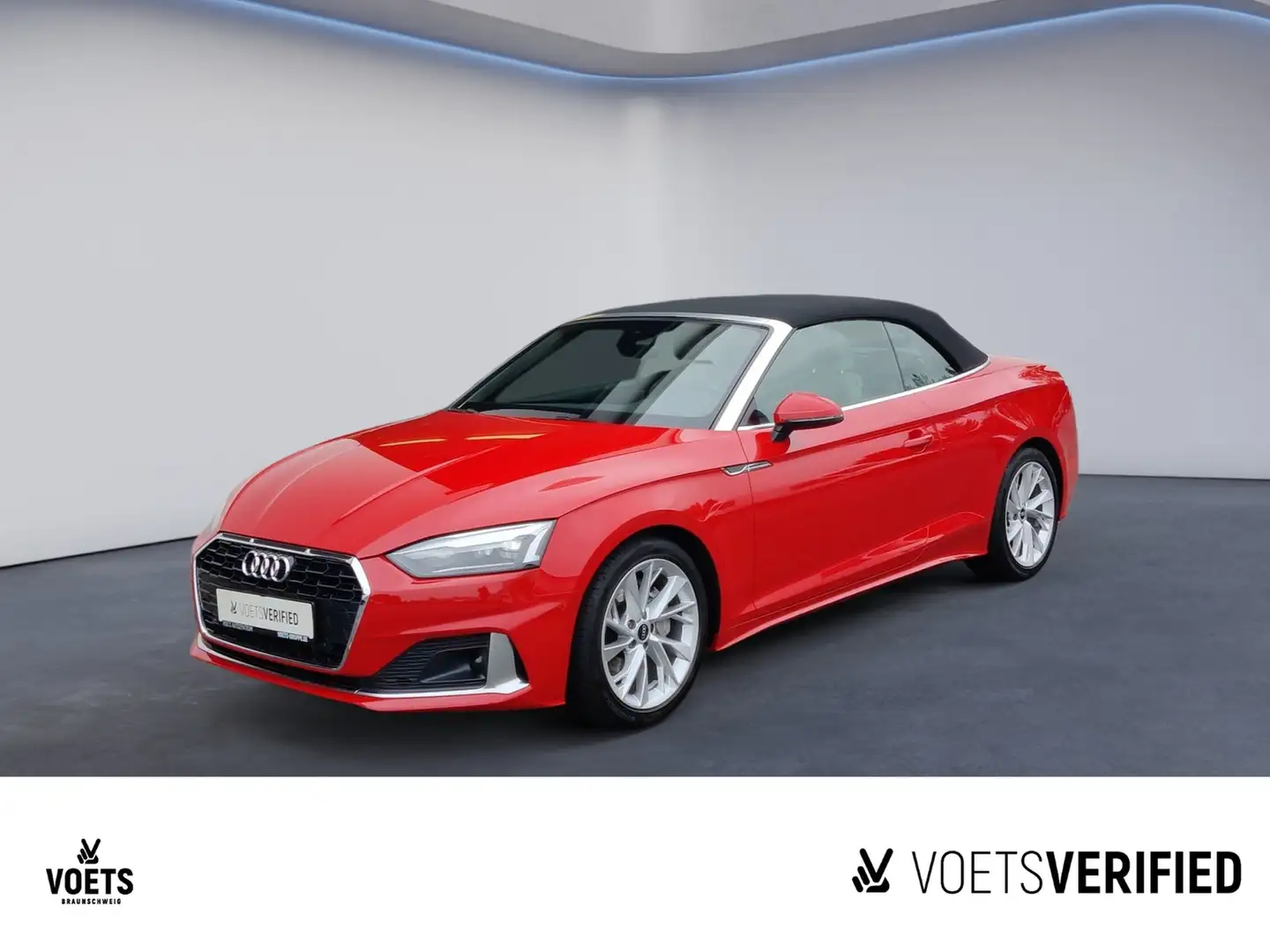 Audi A5 Cabriolet advanced 40 TFSI tiptronic LED+SHZ+KLIMA Rouge - 1