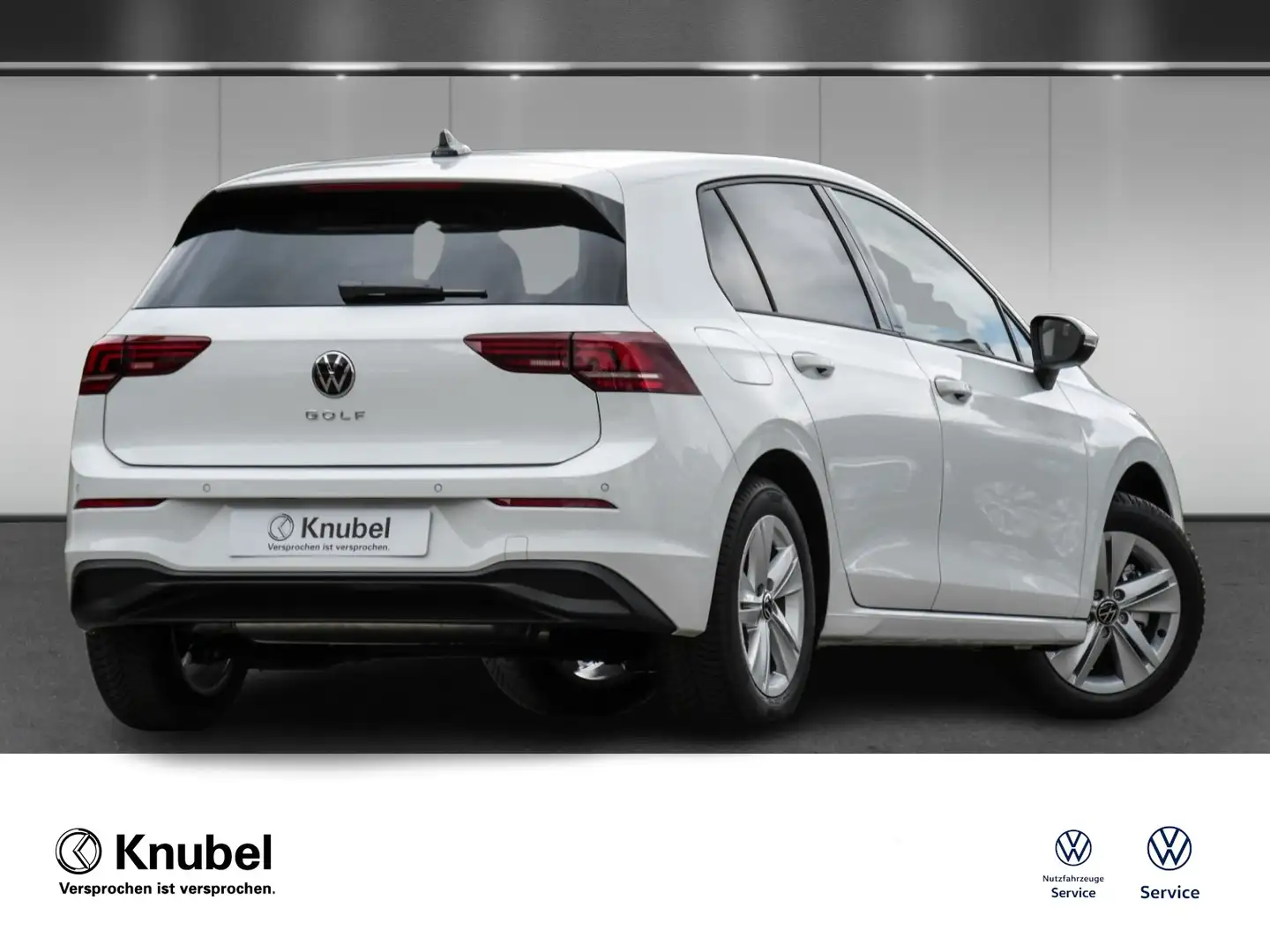 Volkswagen Golf VIII Life 1.5 TSI LED Nav.vorb. ACC Dig.Cockpit Weiß - 2