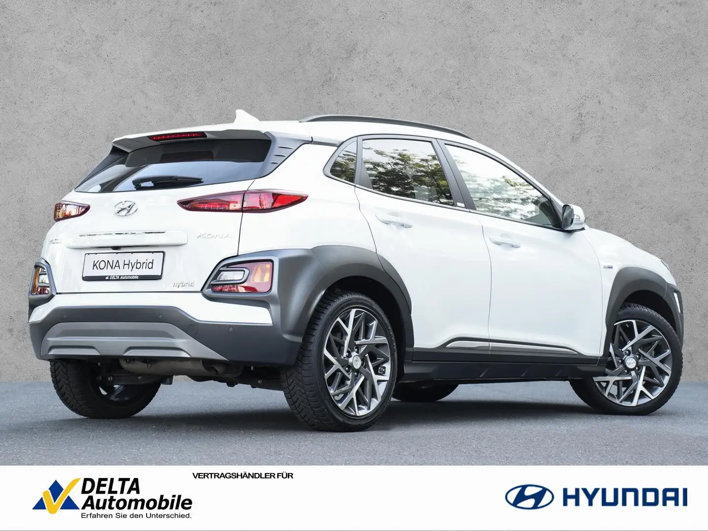 Hyundai KONA Style 1.6T-GDI Hybrid  Kamera Navi Leder Weiß - 2