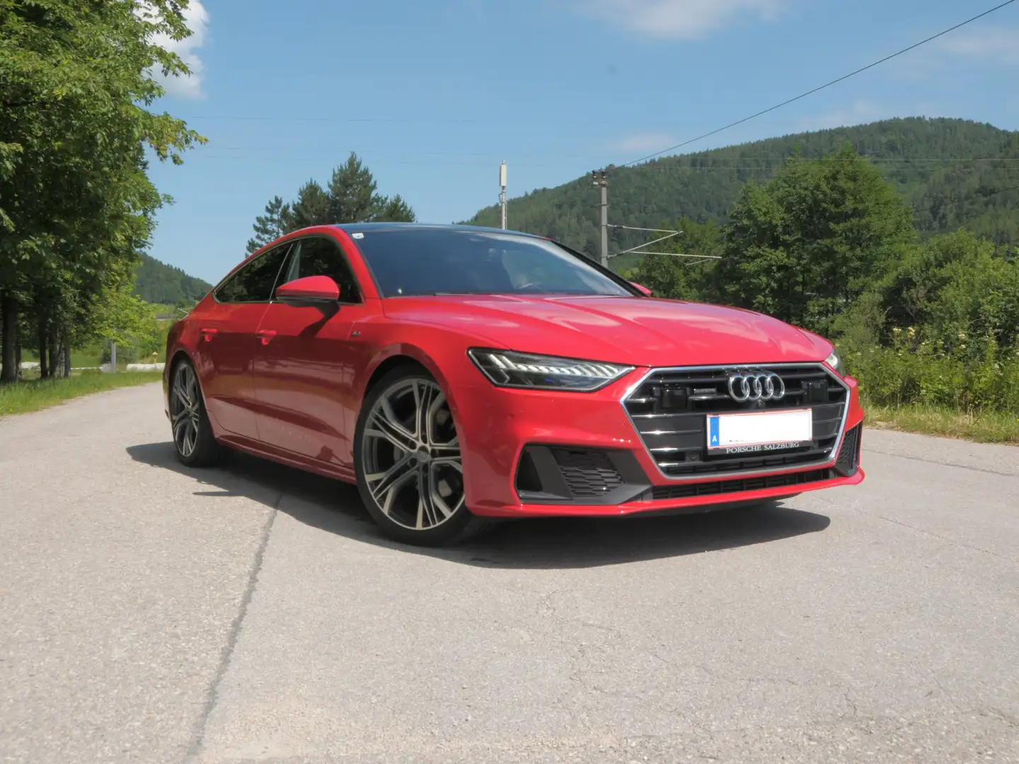 Audi A7 A7 Sportback 50 TDI quattro tiptronic Rouge - 1