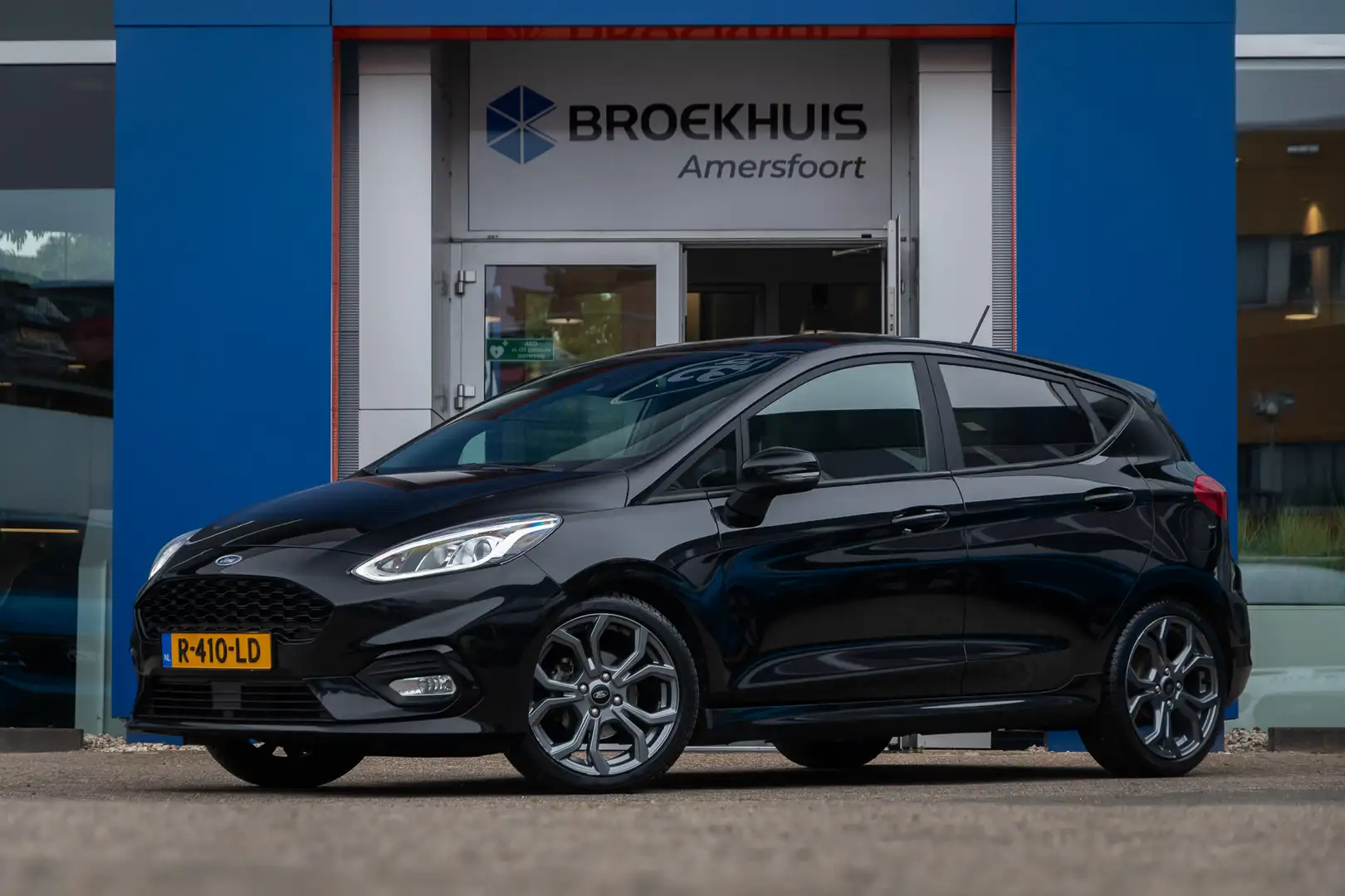 Ford Fiesta 1.0 EcoBoost Hybrid ST-Line | Trekhaak | Stoel/stu Noir - 1