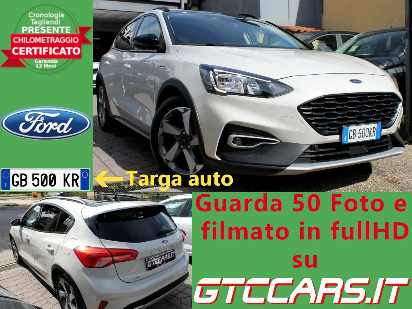 Ford Focus Active 1.5ecoblue 💣 Navi Cam Led Full Optional Wit - 1