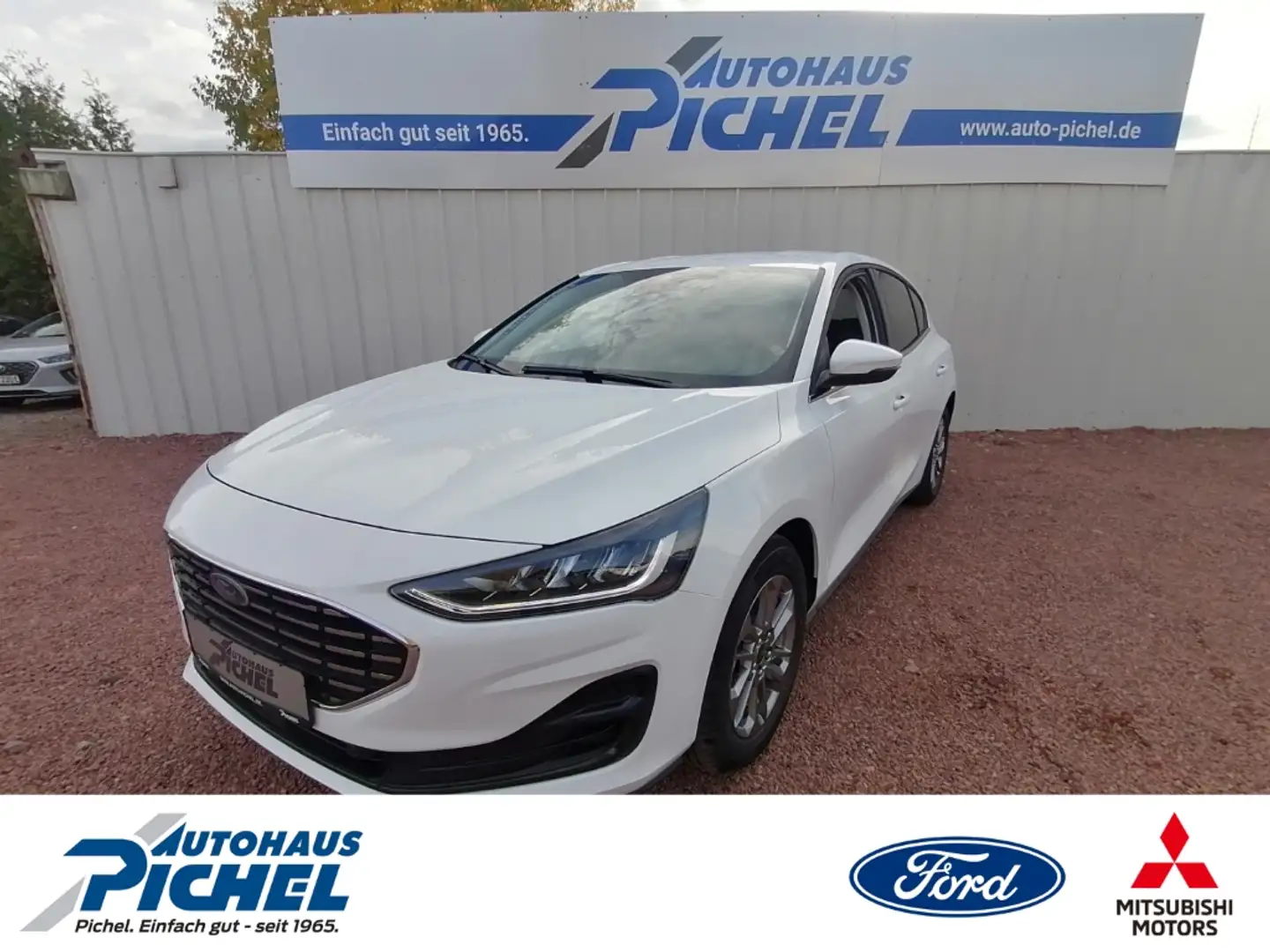 Ford Focus Titanium  LED Scheinwerferreg. Apple CarPlay Andro Blanc - 1