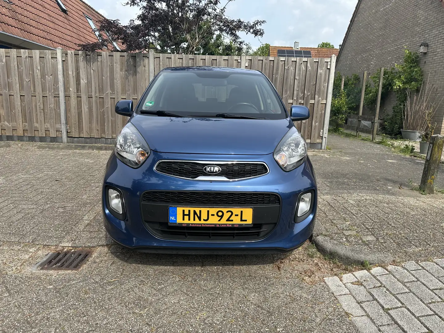 Kia Picanto 1.0 CVVT EconomyPlusLineNavigator Blauw - 1