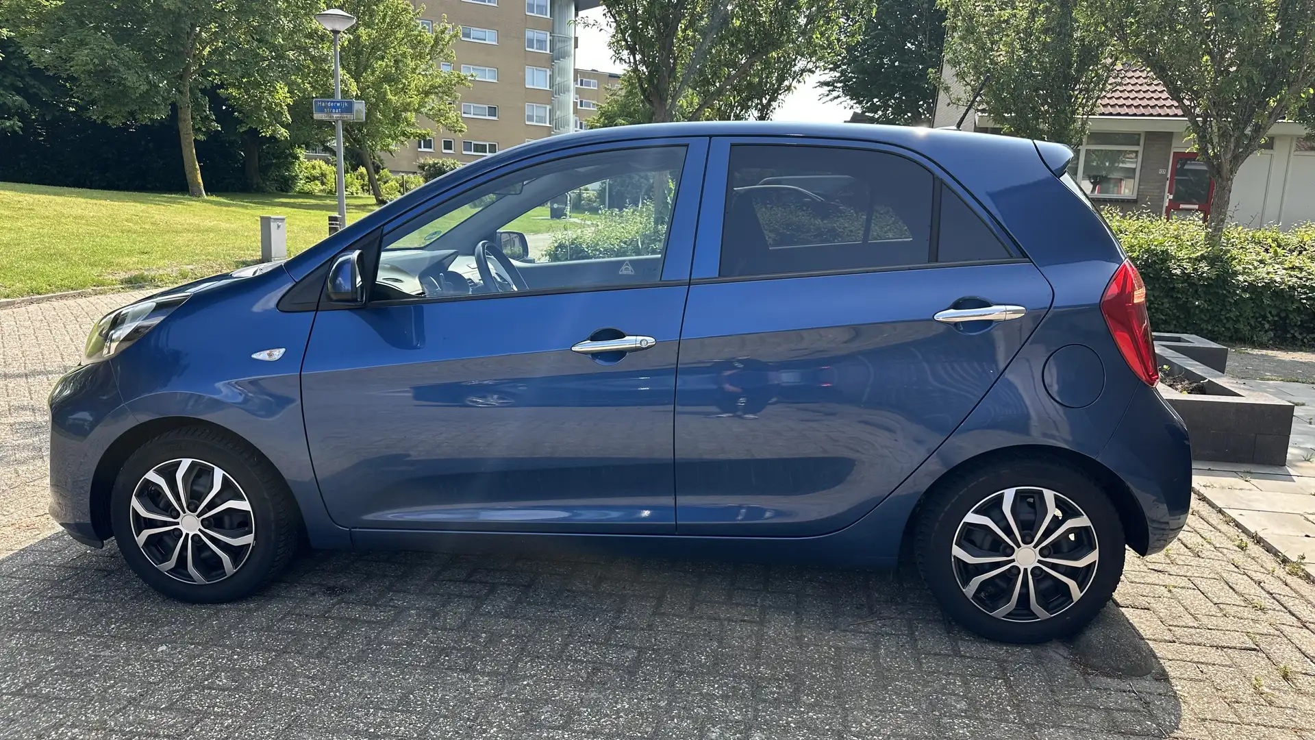 Kia Picanto 1.0 CVVT EconomyPlusLineNavigator Blauw - 2