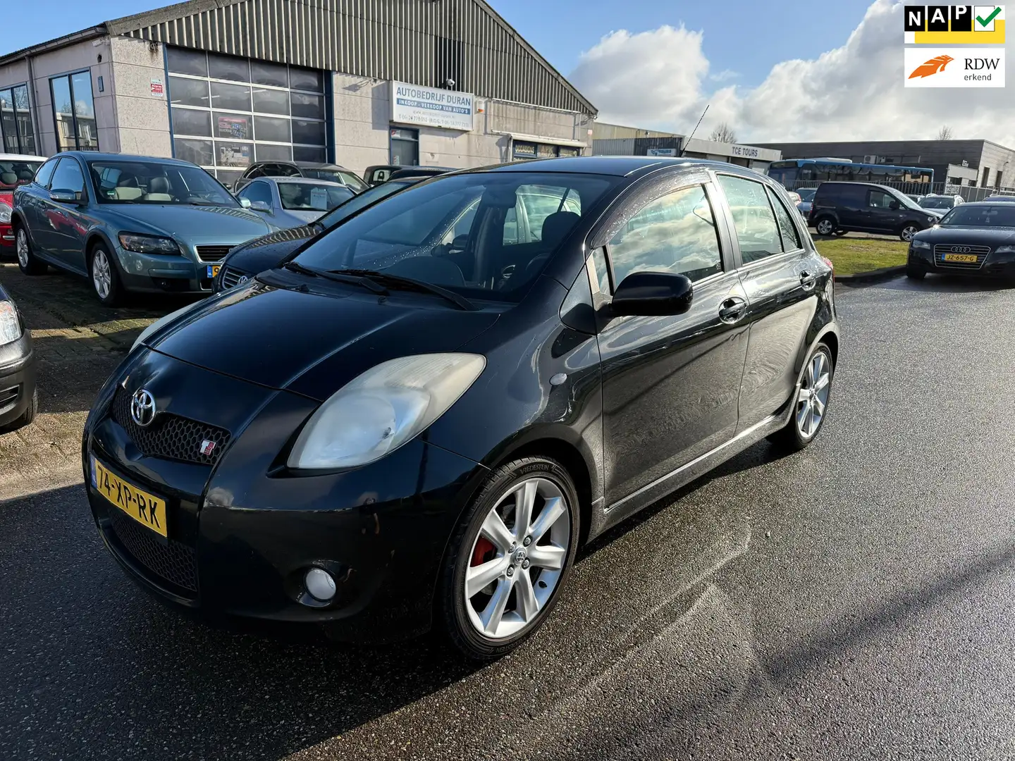 Toyota Yaris 1.8 VVTi TS Airco Bj:2007 NAP! Negro - 1