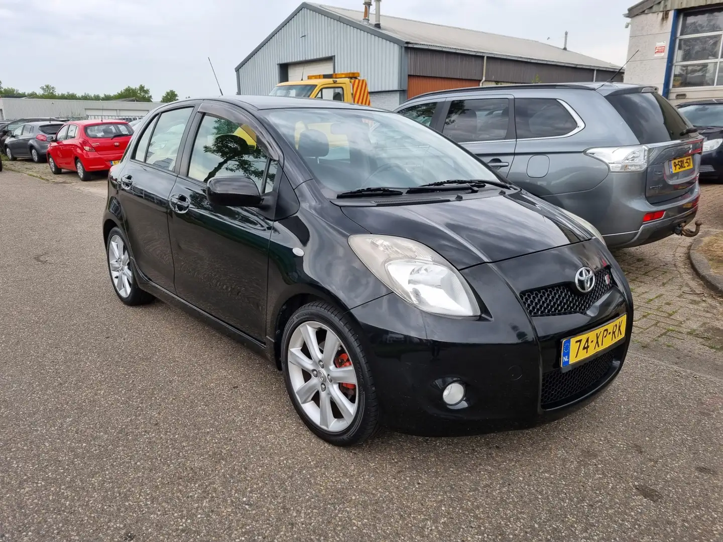 Toyota Yaris 1.8 VVTi TS Airco Bj:2007 NAP! Černá - 2
