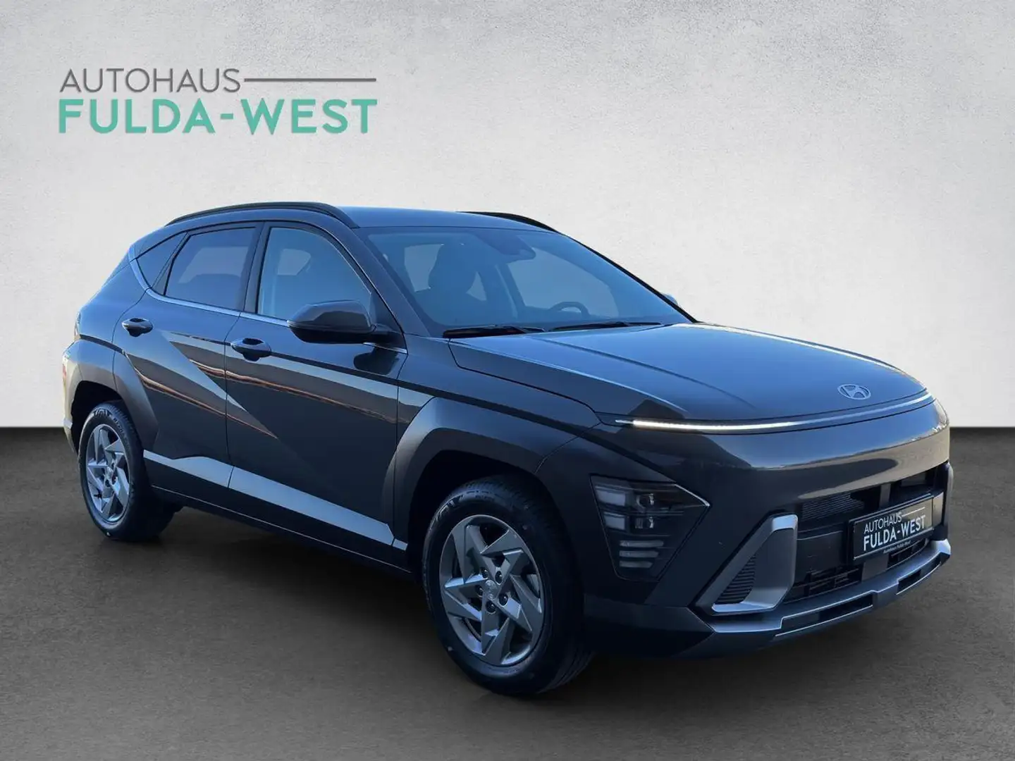 Hyundai KONA Prime 4WD 1.6T-GDI Aut. LED Navi Kamera AHK Grau - 2
