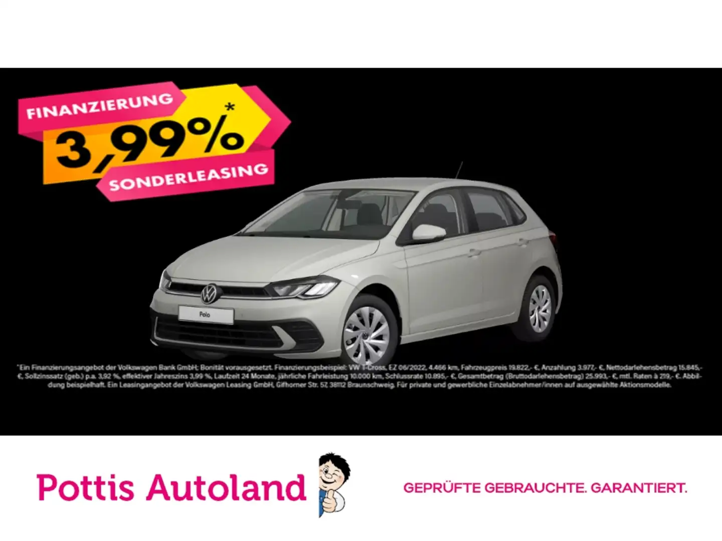 Volkswagen Polo 1.0 TSI DSG LIFE PDC SITZHZG KLIMA LED Grau - 1