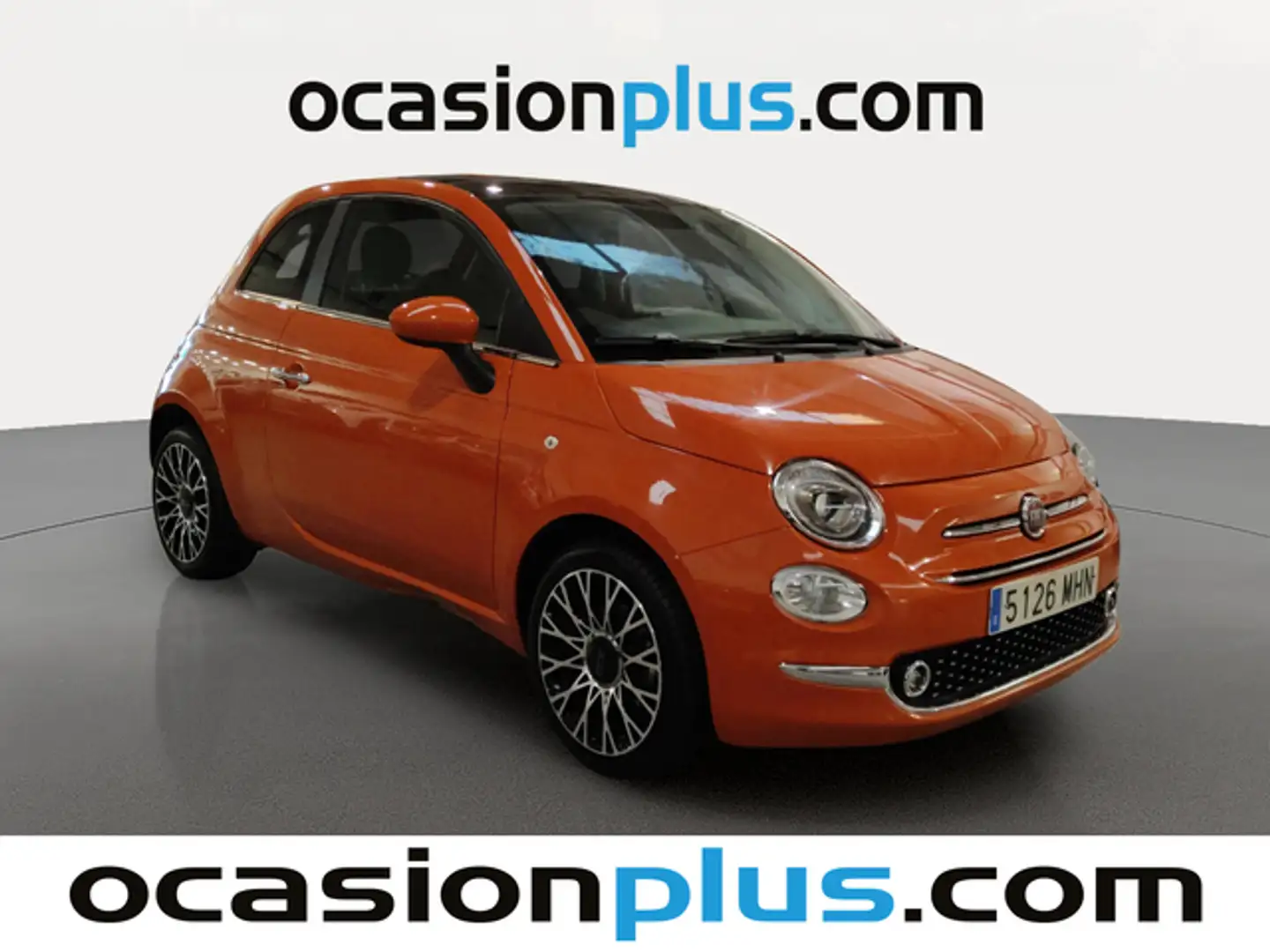 Fiat 500 1.0 Hybrid Dolcevita 52kW Naranja - 2