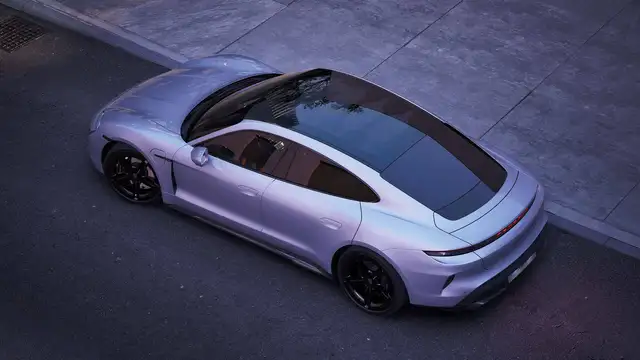 Porsche Taycan view 25