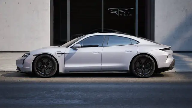 Porsche Taycan view 13