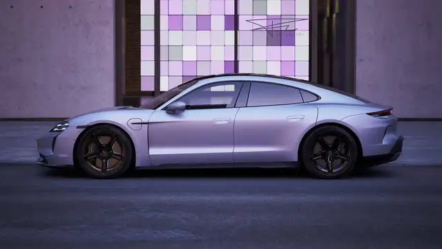 Porsche Taycan view 23