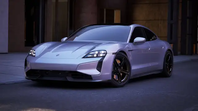 Porsche Taycan view 21