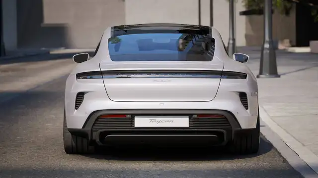 Porsche Taycan view 17