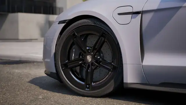 Porsche Taycan view 12