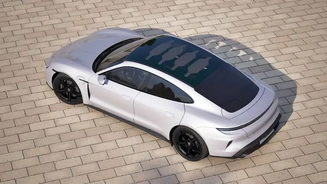 Porsche Taycan view 5