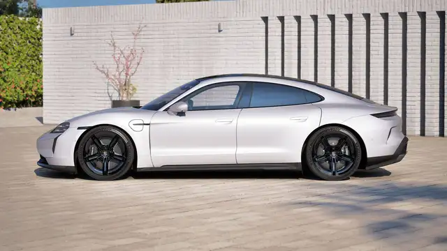 Porsche Taycan view 3