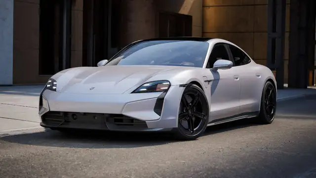 Porsche Taycan view 11