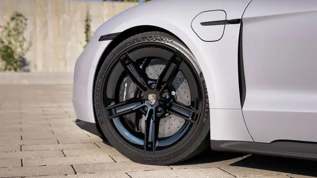 Porsche Taycan view 2