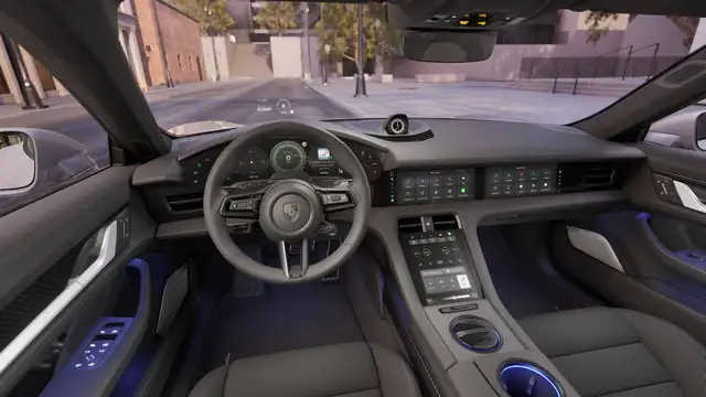 Porsche Taycan view 28