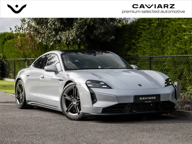 Porsche Taycan TURBO S/SPORTDESIGN FULL CARBON/PCCB/ACTIVE RIDE/NIGHT VIEW/VARIABEL PANO/BURMEISTER/ZETEL VENTILATIE+VERWARMING/4 ZONE