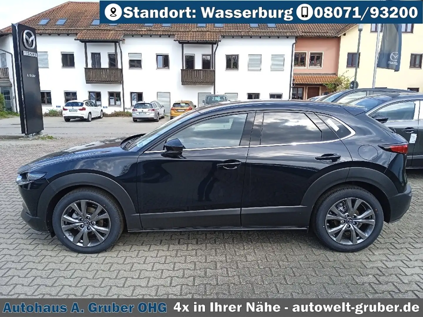 Mazda CX-30 e-SKYACTIV X 186ps Automatik Centre-line + DESIGN- Zwart - 2