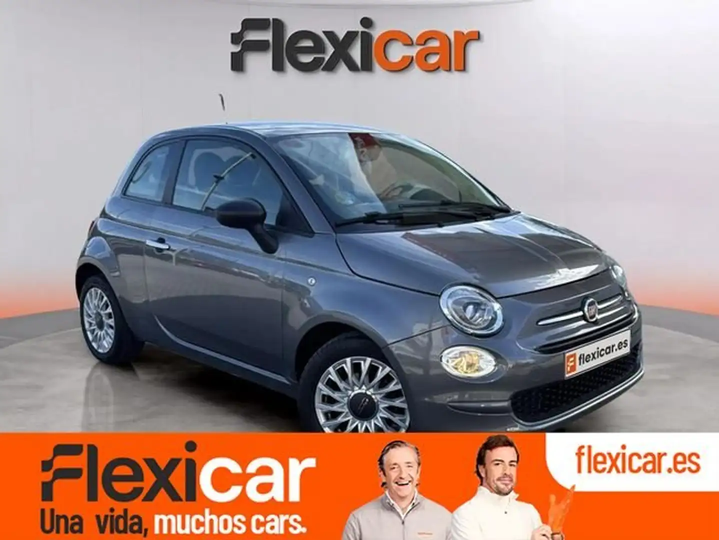 Fiat 500 Cult 1.0 Hybrid 52KW (70 CV) Gris - 1