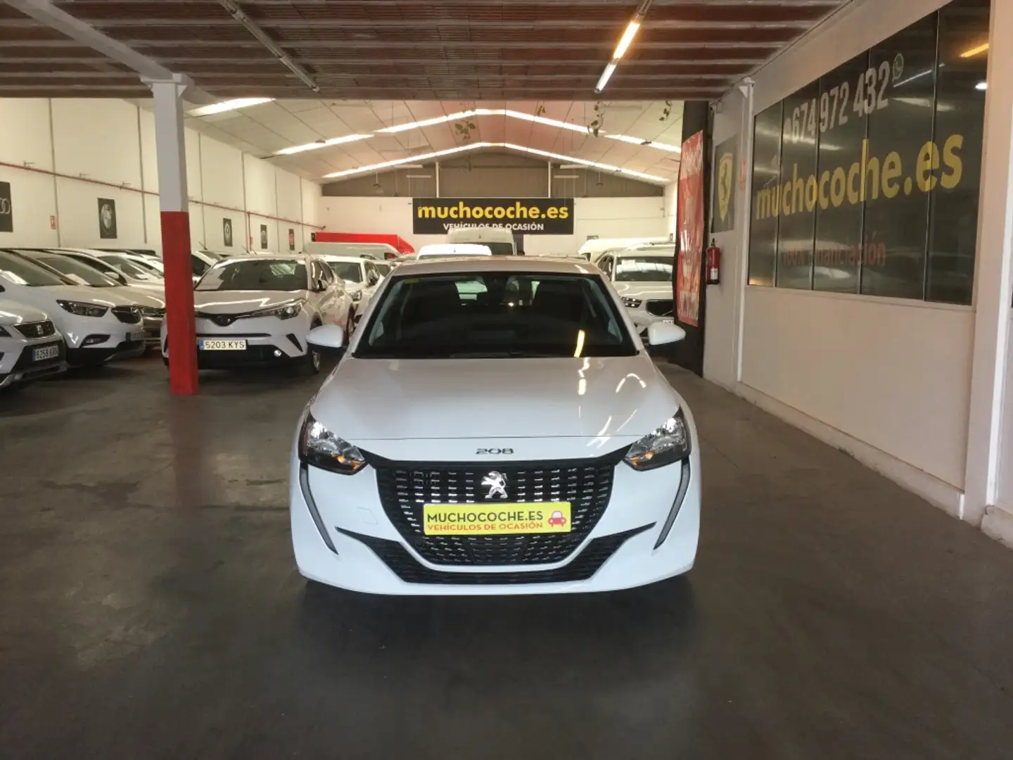 Peugeot 208 1.5 BlueHDi S&S Active 100 Blanc - 2