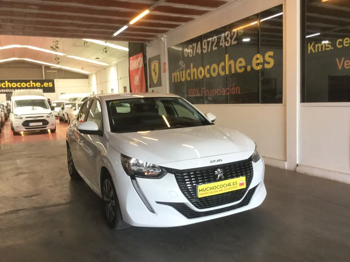 Peugeot 208 1.5 BlueHDi S&S Active 100 Blanc - 1