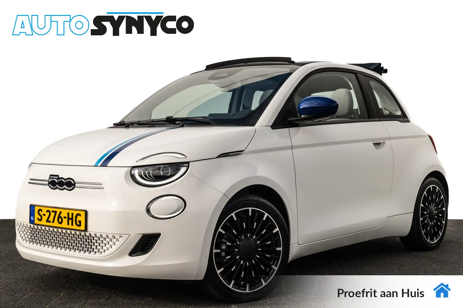 Fiat 500e 500 C Icon 42 kWh | Cabrio | 17 inch LMV | LED | C Wit - 1