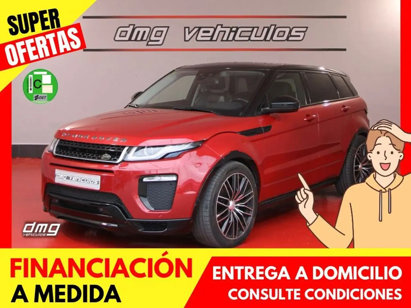 Land Rover Range Rover Evoque 2.0L Si4 4x4 Prestige 5p. 240Cv Mauve - 1