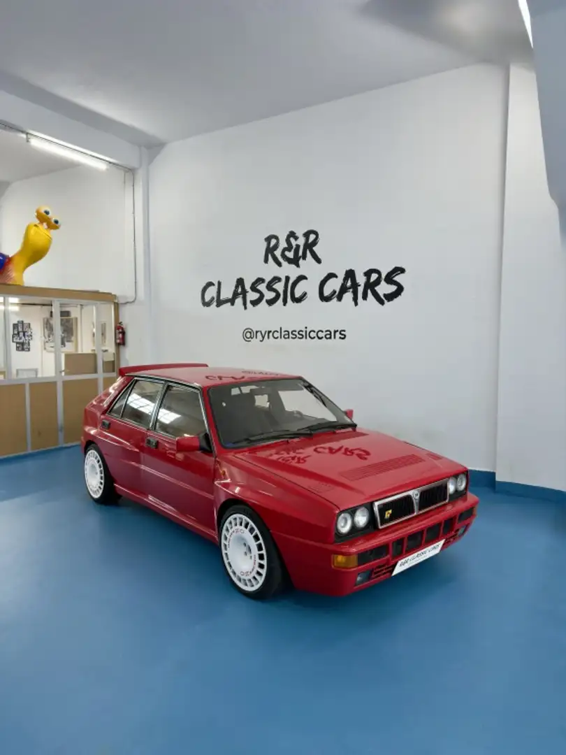 Lancia Delta 2000 16v Integrale Rood - 1