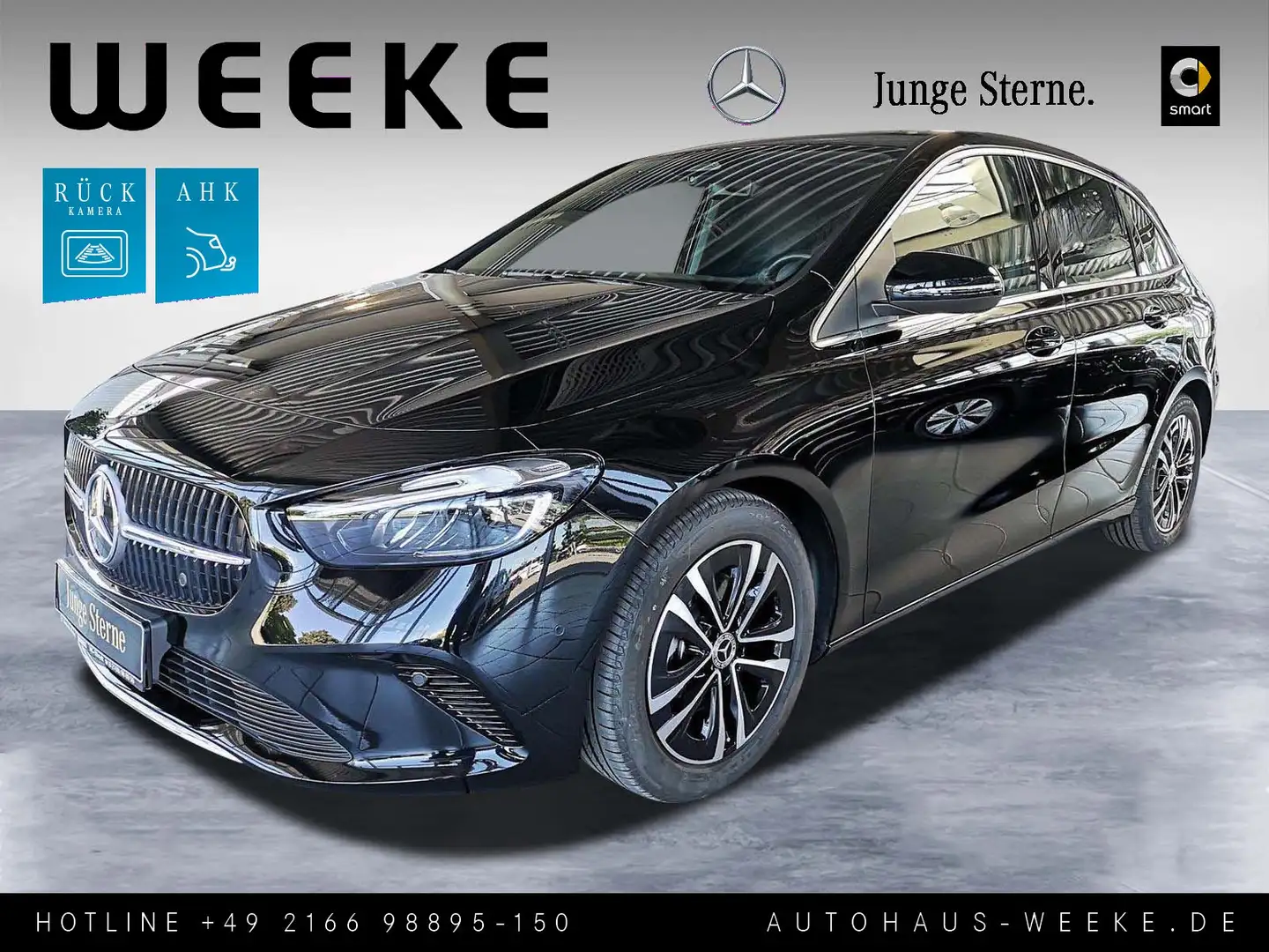 Mercedes-Benz B 180 Progressive ADVANCED+ANHGÄNGERKUPPLUUNG+WI Noir - 1