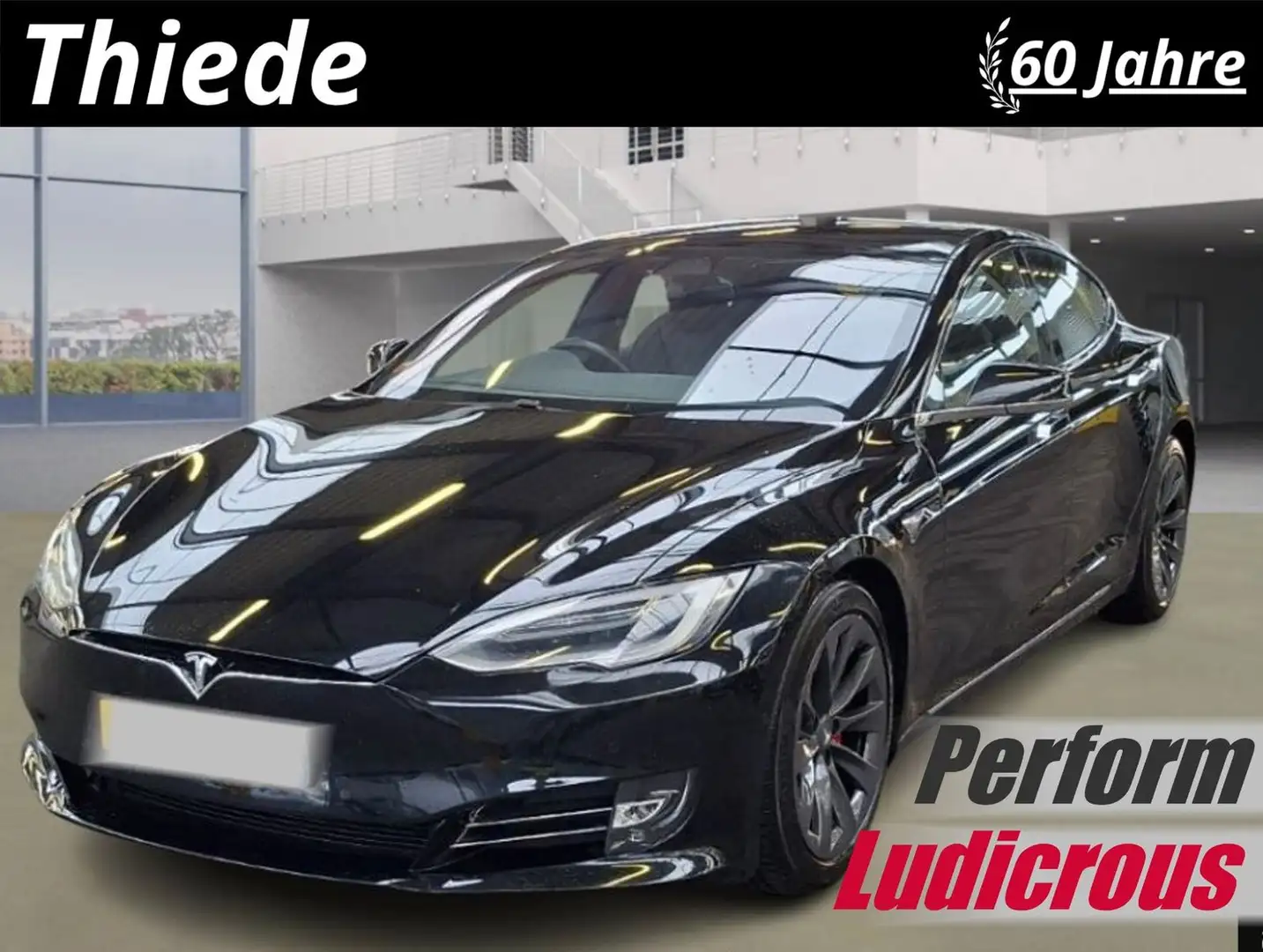 Tesla Model S PERFORMANCE LUDICROUS NAVI/LED/SPRT/FSD Black - 1