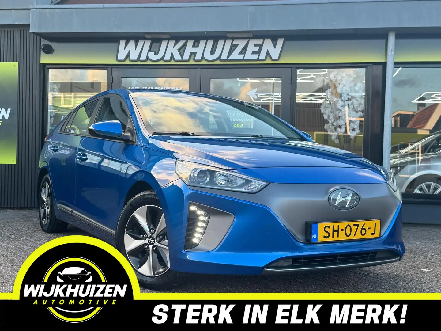 Hyundai IONIQ Comfort EV met Climate !!! Navigatie !!! Nap !!! Blauw - 1