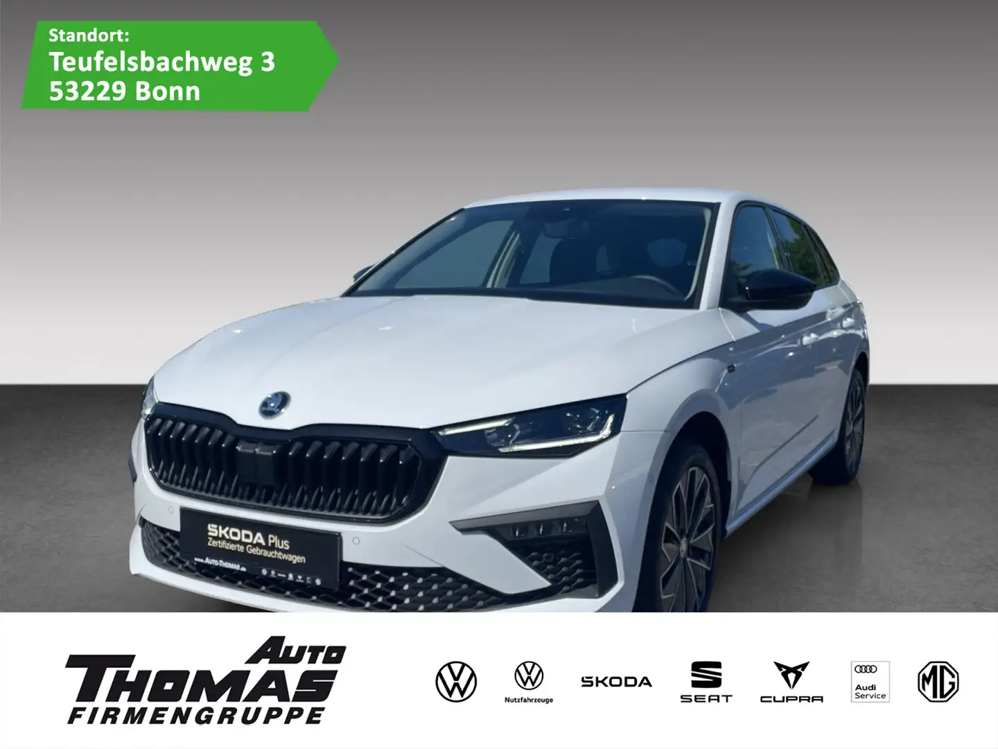 Skoda Scala Drive 1.0 TSI DSG LED NAVI KAMERA Weiß - 1