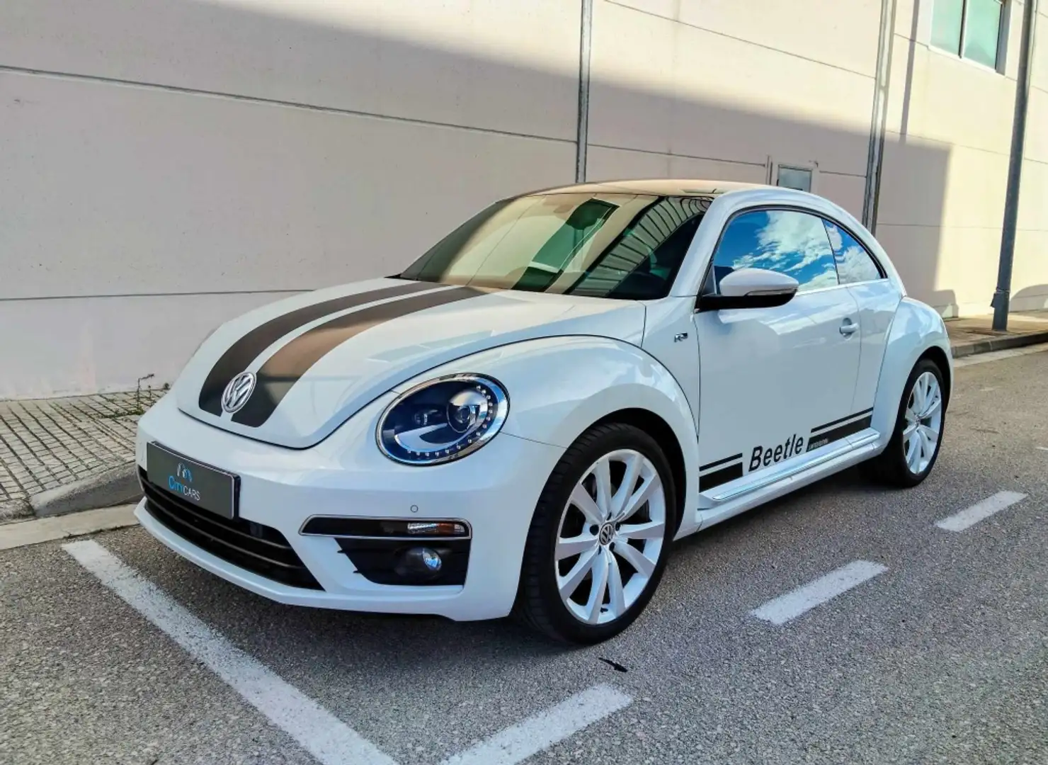 Volkswagen Beetle 1.4 TSI R-Line 160 Blanc - 1