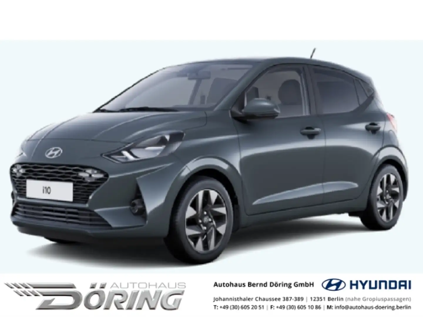 Hyundai i10 Trend 1.2 Automatik 79PS Komfortpaket Grau - 1