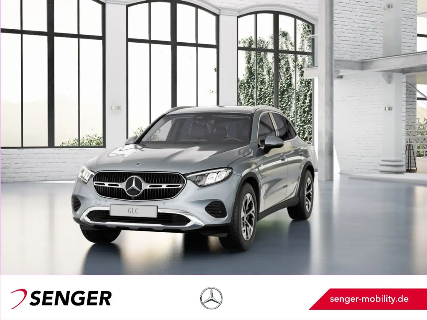 Mercedes-Benz GLC 300 de 4M Avantgarde Head-Up Ambiente AHK Argent - 1