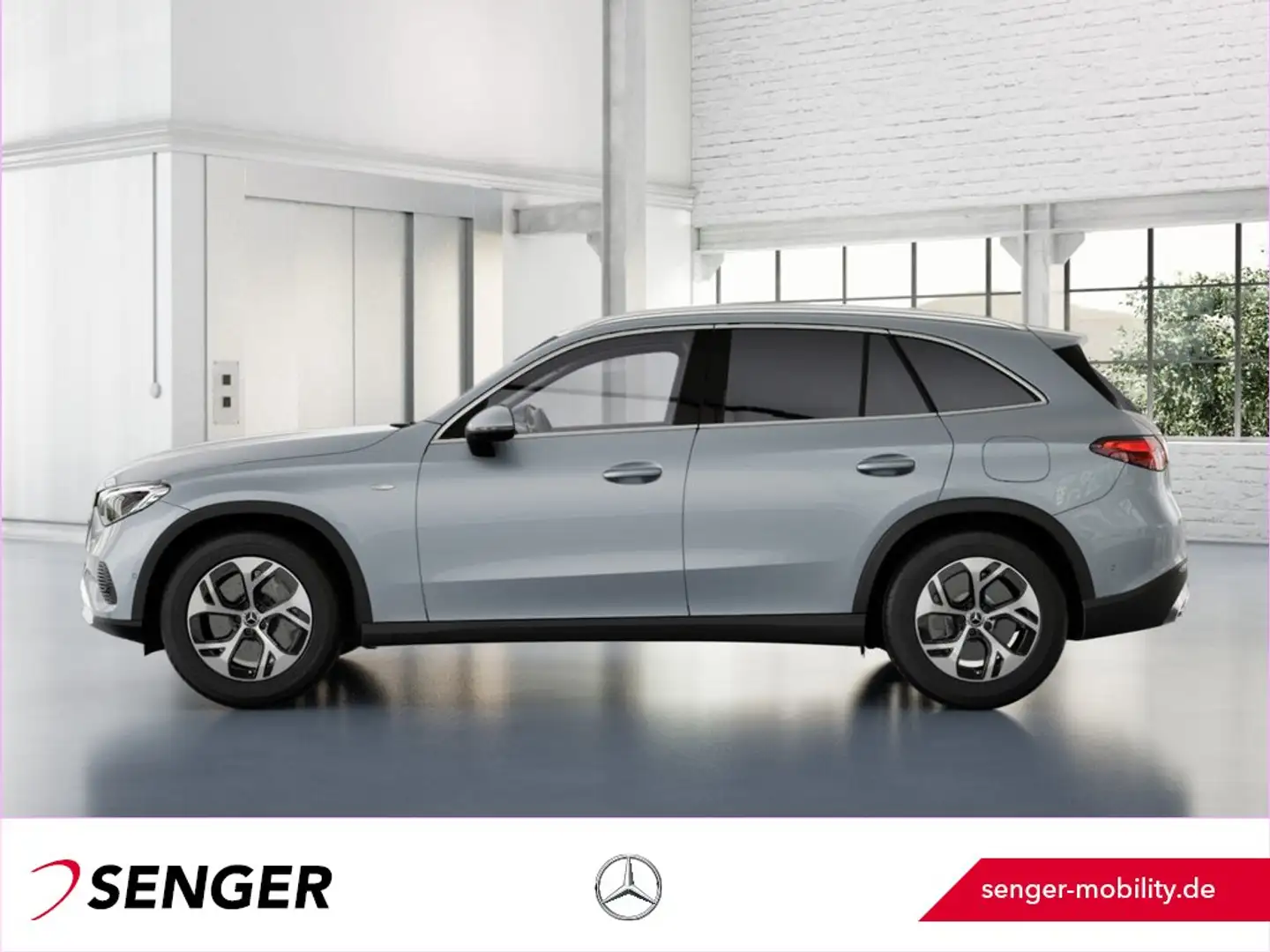 Mercedes-Benz GLC 300 de 4M Avantgarde Head-Up Ambiente AHK Argent - 2