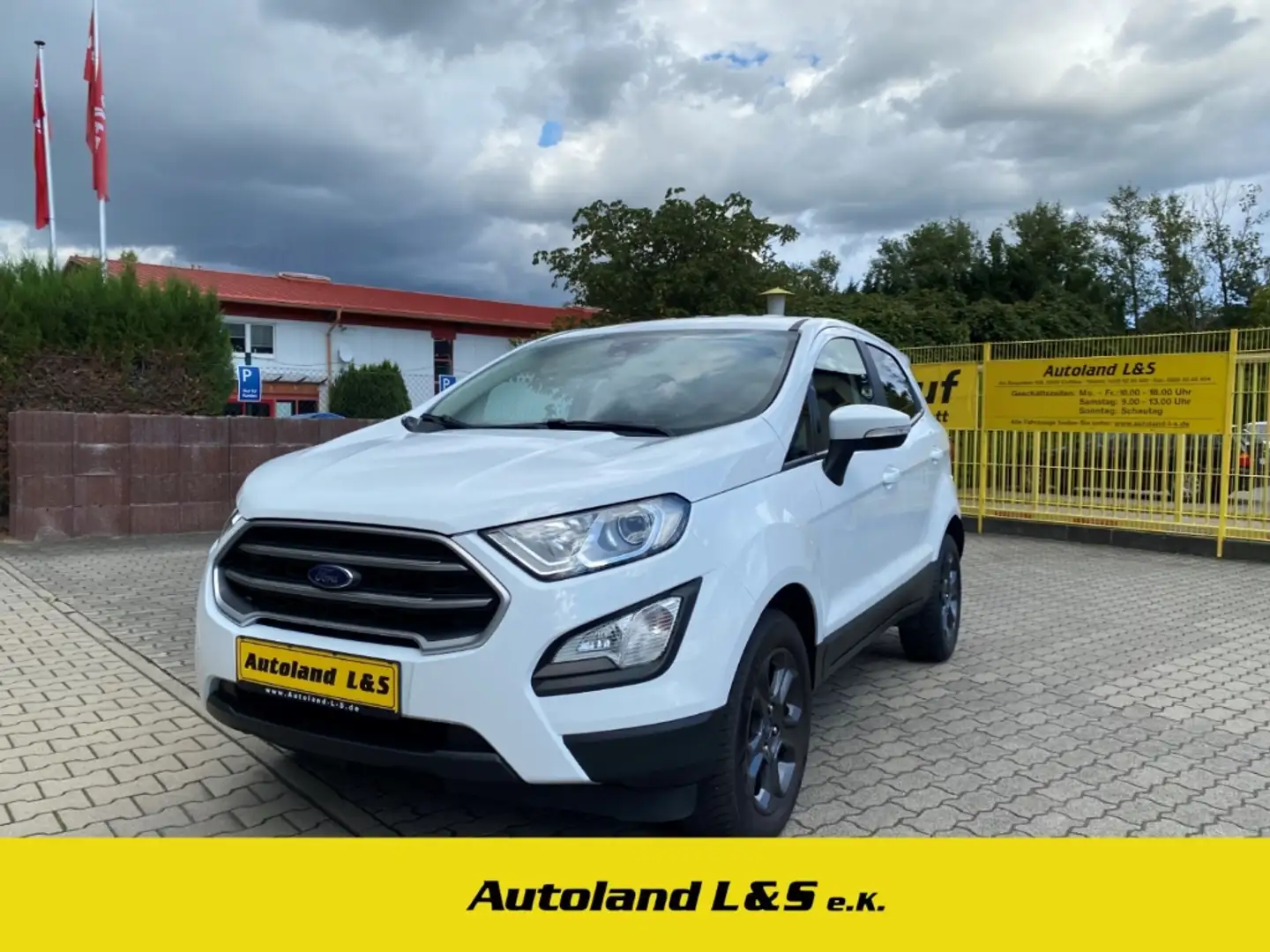 Ford EcoSport Trend 1.0 EcoBoost, SH, Frontscheibenheizung, Lenk Wit - 1