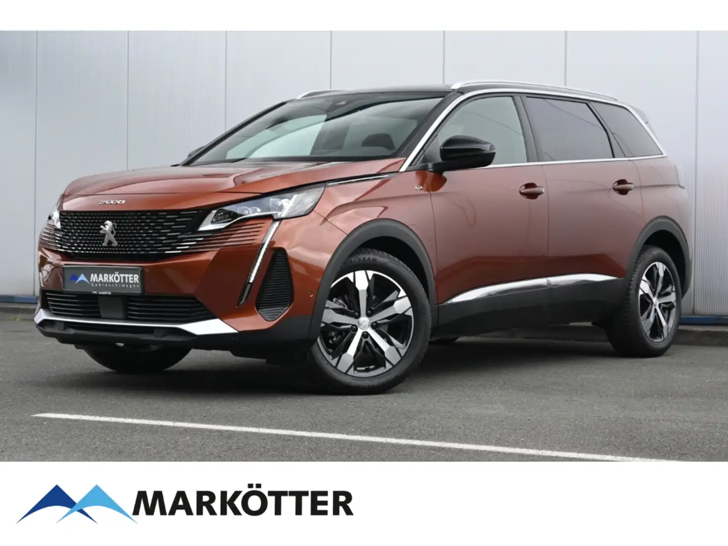 Peugeot 5008 GT PureTech ACC/Keyless/Totwinkel/7-Sitzer Braun - 1