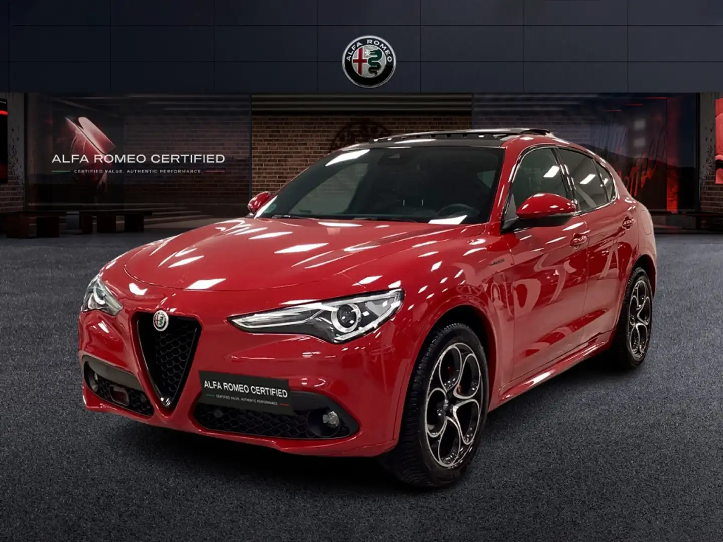 Alfa Romeo Stelvio 2.2 D TURBO 154KW VELOCE AUTO 4WD 5P Rojo - 1