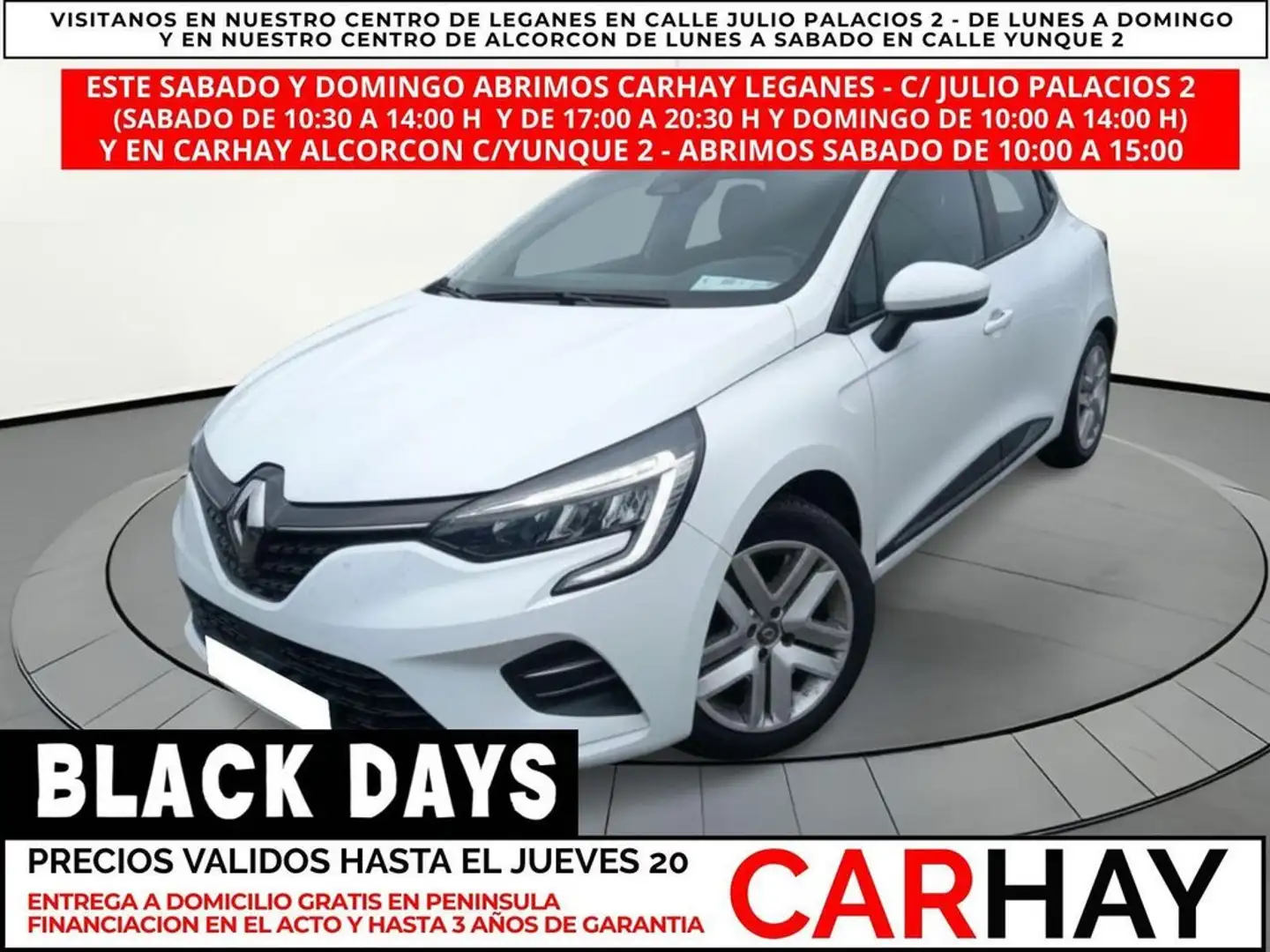 Renault Clio 1.5DCI Business 85 eco2 Blanco - 1