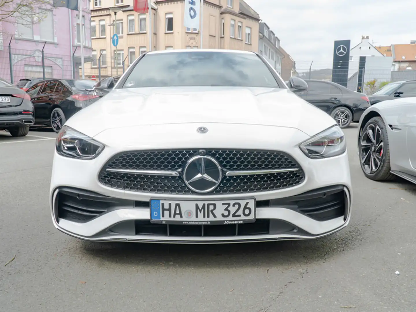 Mercedes-Benz C 200 AMG-Sport/LED/360/Night/Memo/Totw/Distr/18 Wit - 2