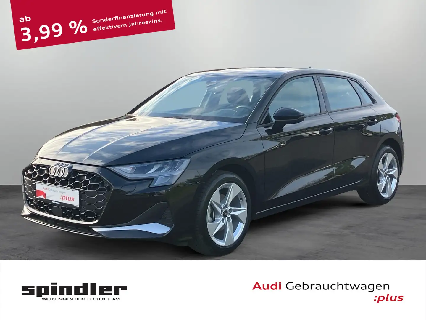 Audi A3 advanced 30TDI/ Navi, ParkAssi, AHK Schwarz - 1